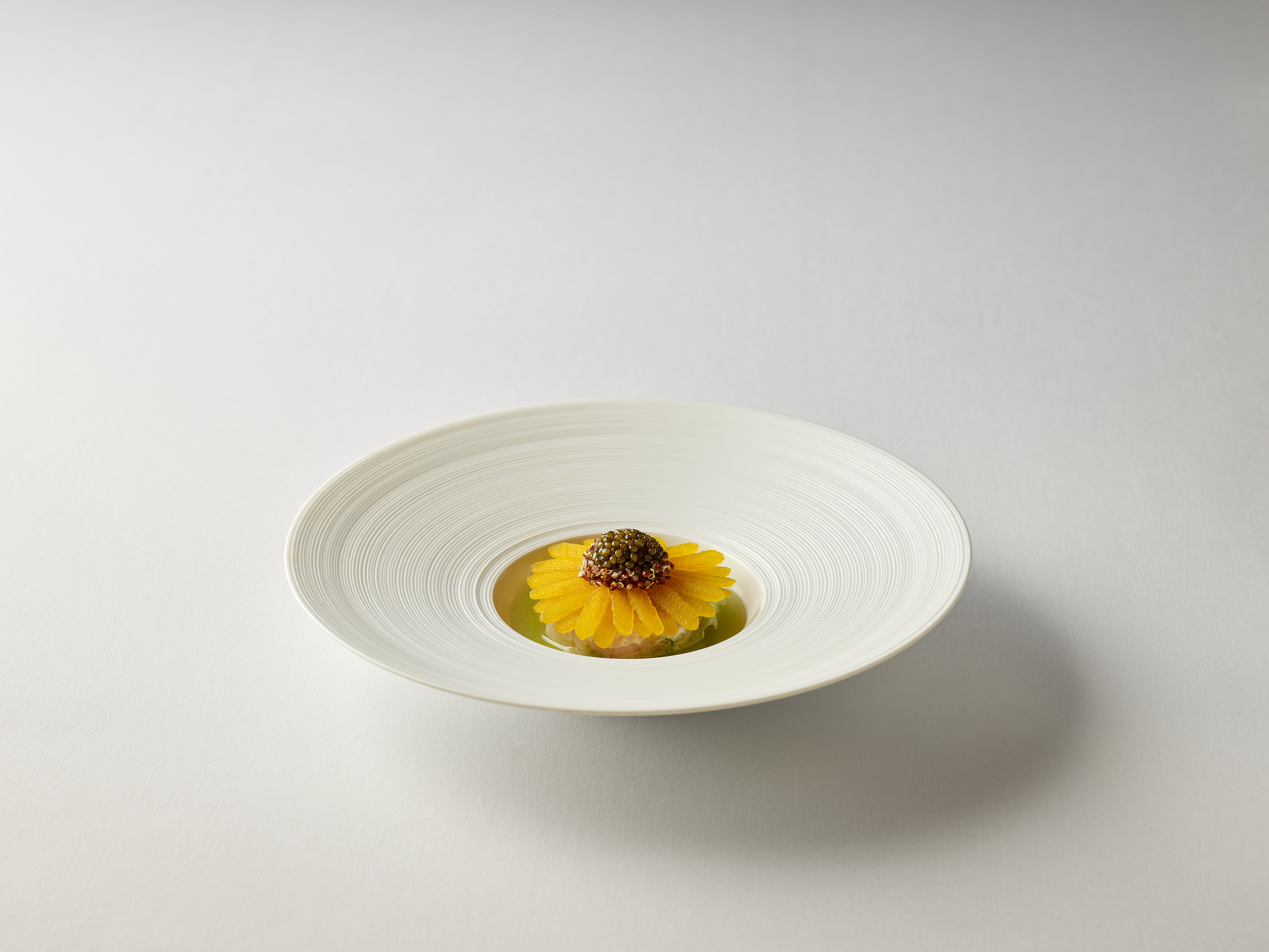 The Shilla Seoul Continental fine-dining French course and elegant dining room