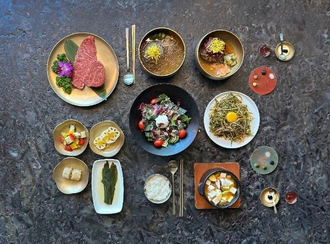 이도맨숀の個室のモダン韓国料理