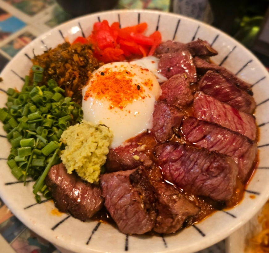 Okonomiyaki and curry set at Onogoro Dongnae