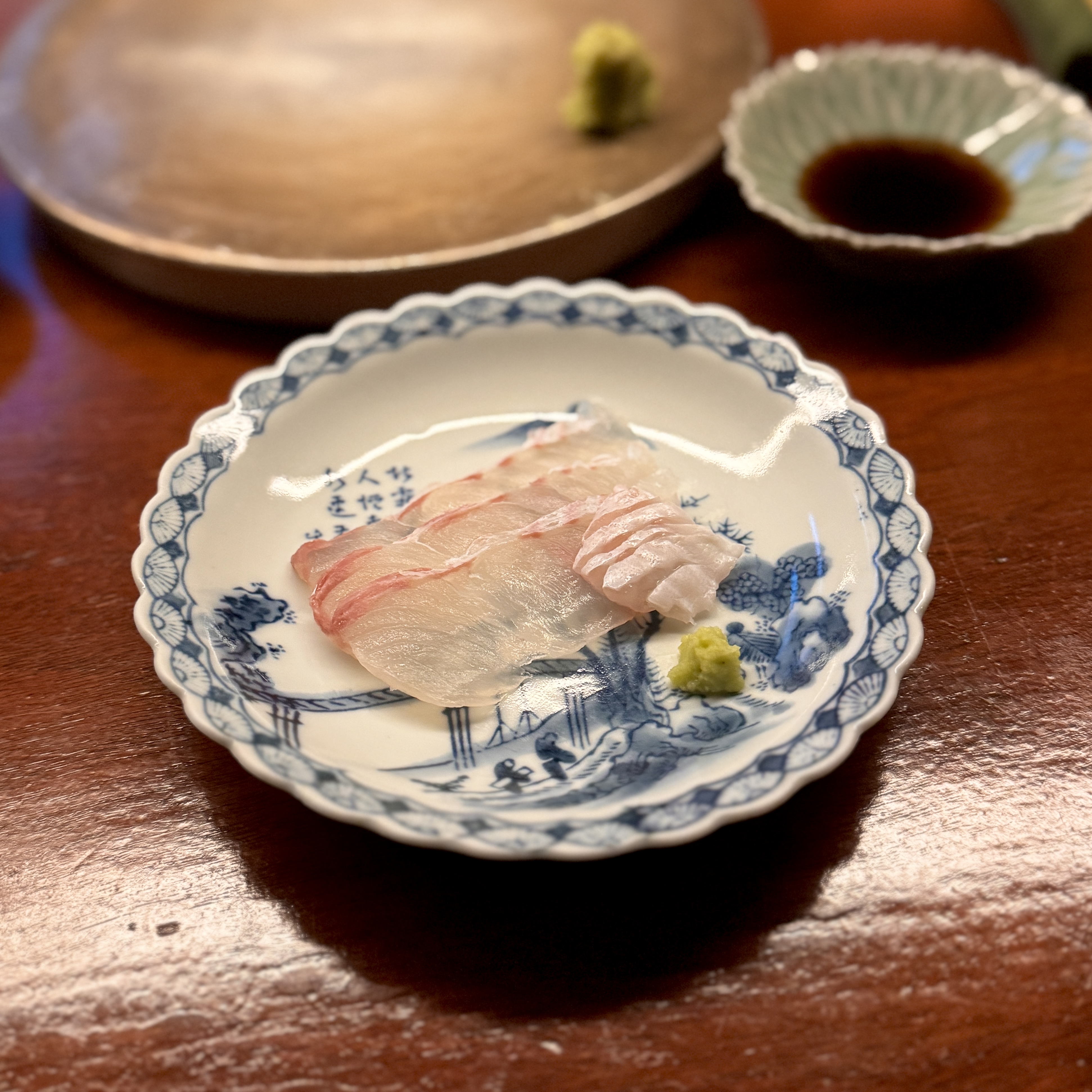 Sushi Nuha omakase counter in Seochon