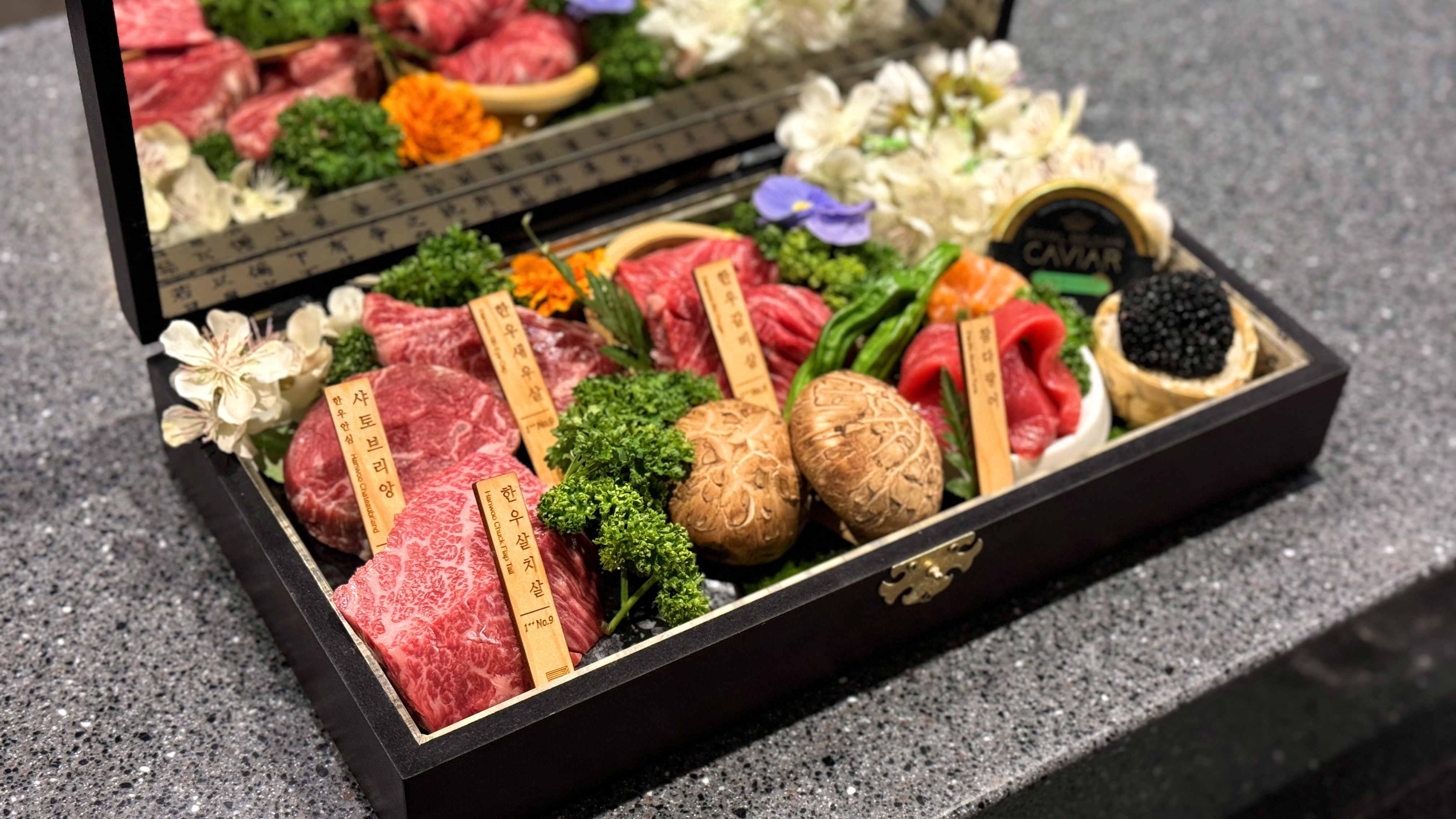 合井韓牛御任套餐含肋排原肉