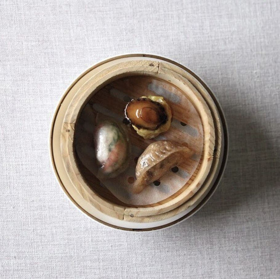 JUE Hannamのギャラリーのような空間での広東料理