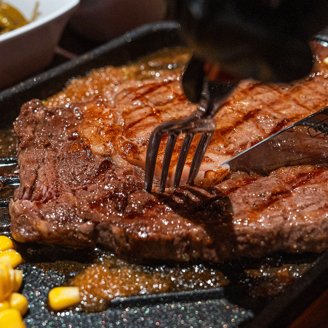 Macho Steak House 铁板牛排铁板滋滋作响