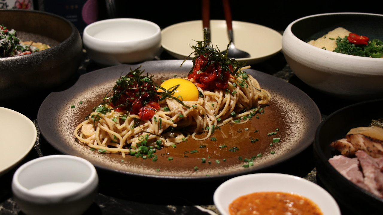 Aseul Gangnam warm-lit dining wine and small plates