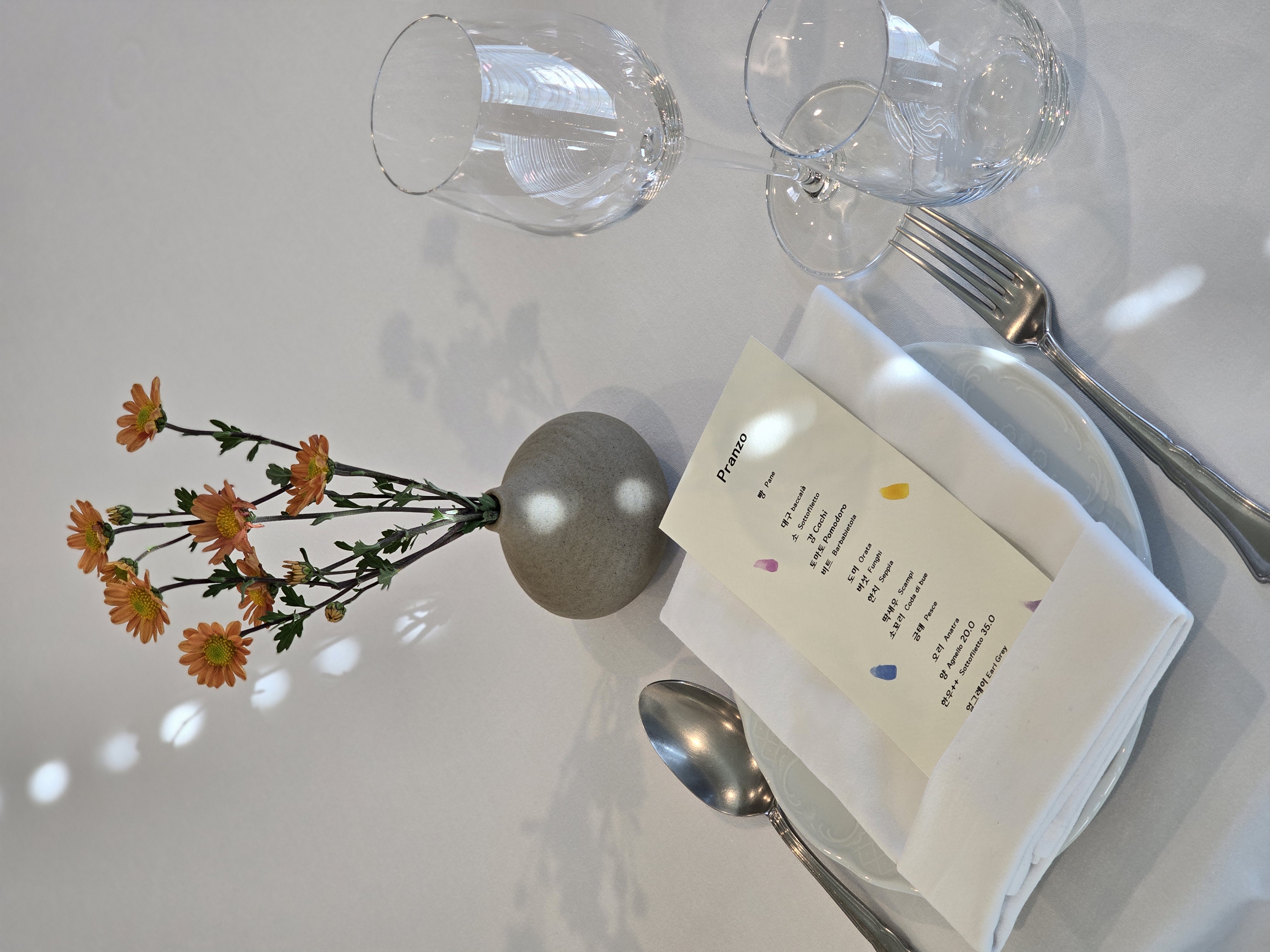 Open kitchen plating seasonal Italian courses at TRATTORIA SAMKIM - Image 3