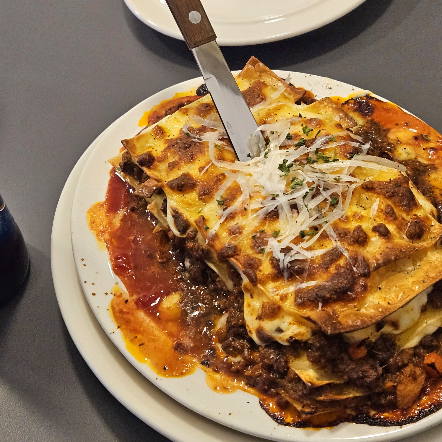 Olson Drive California-style American comfort plates with beer and wine