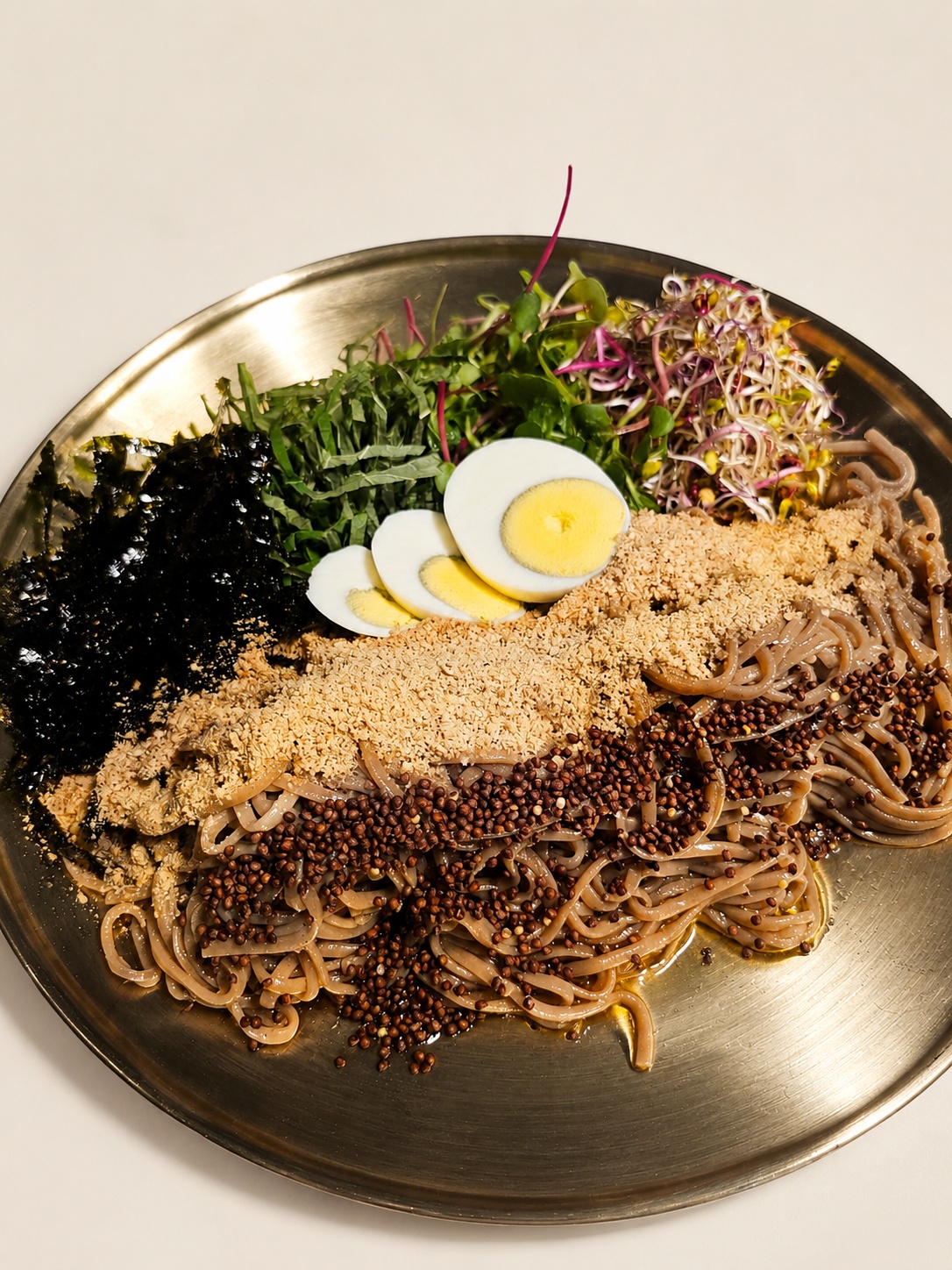 Buckwheat Noodles with Camellia and Perilla Oil