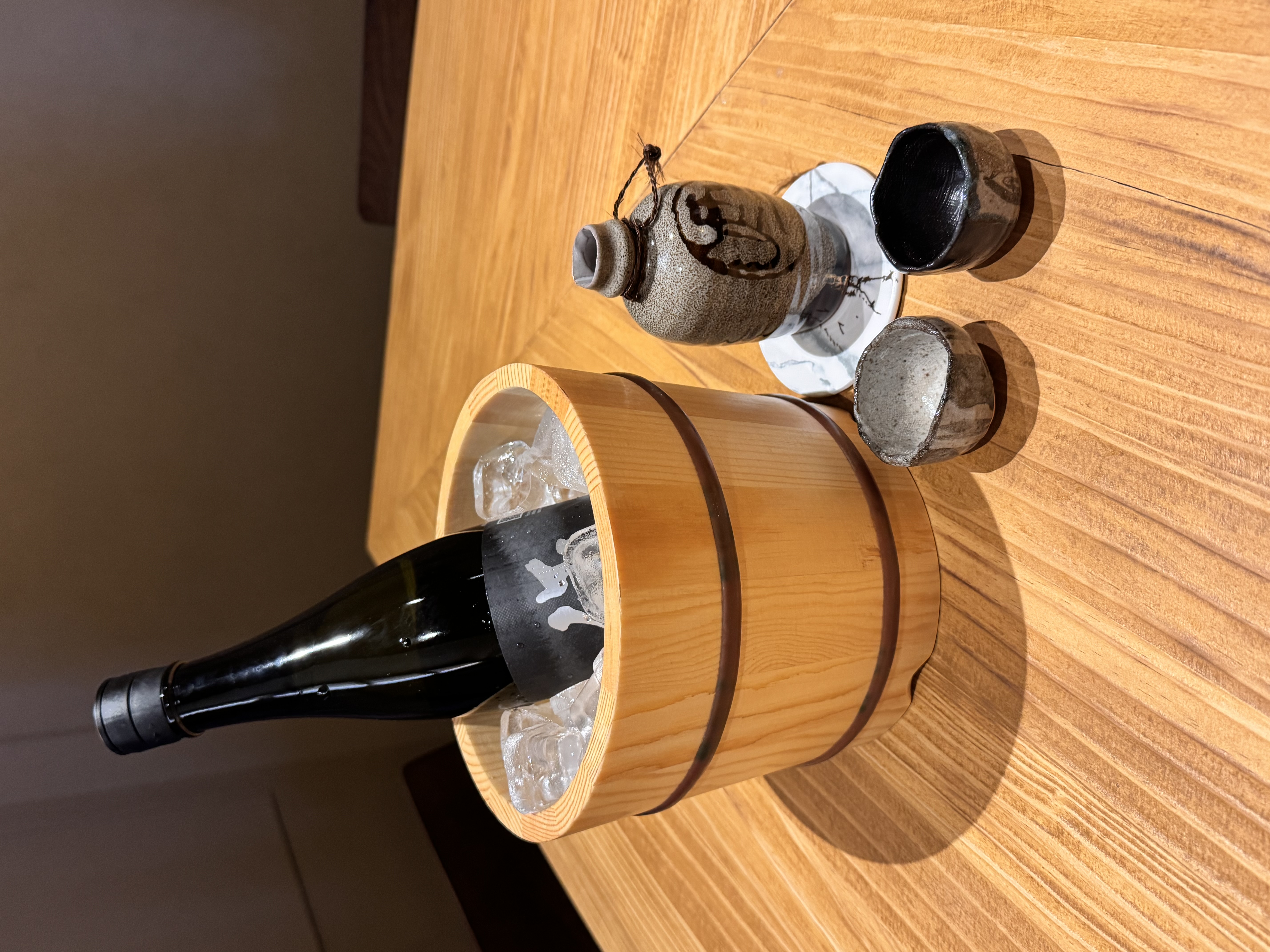 Yuzan ryokan-inspired sake bar with simple small plates