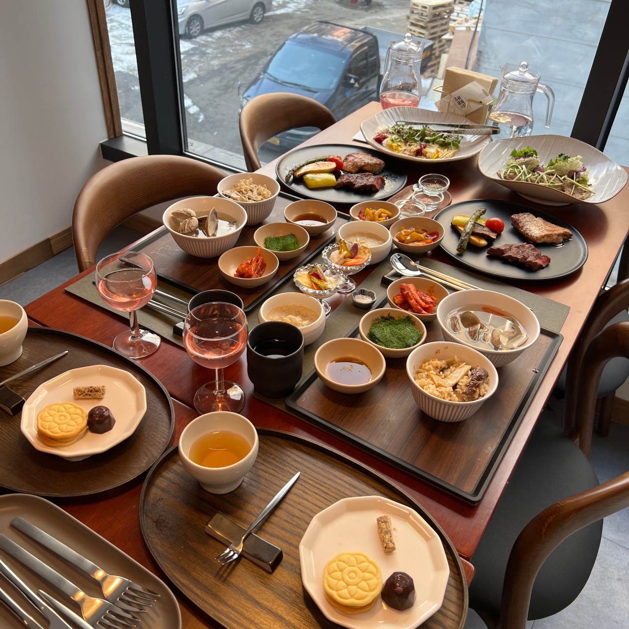 Unjong-Ga private dining Korean course in Jongno