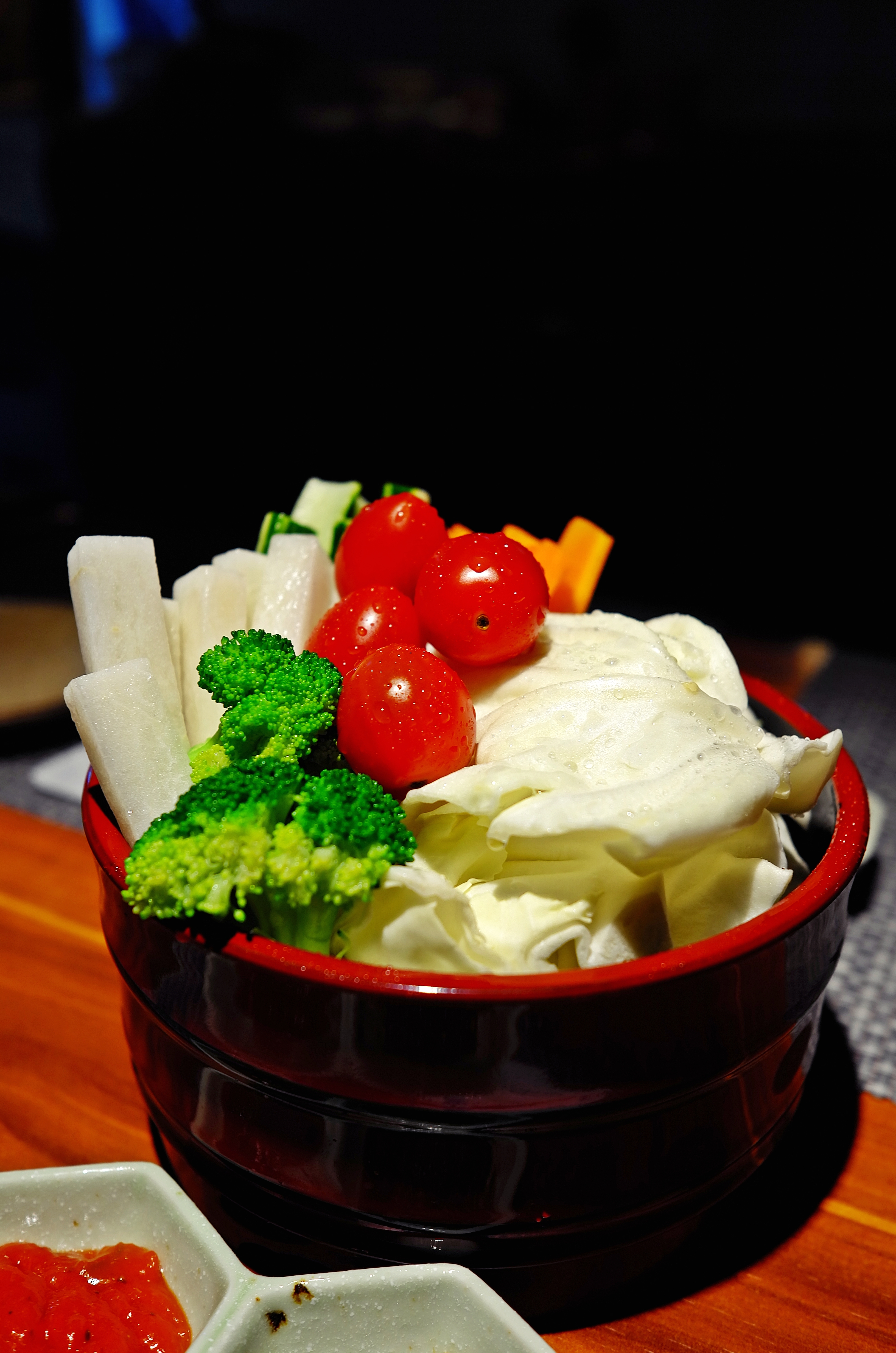 Chilwol Yakitori Omakase with glowing charcoal